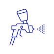 Powder Coating Icon