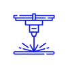Laser Cutting Icon